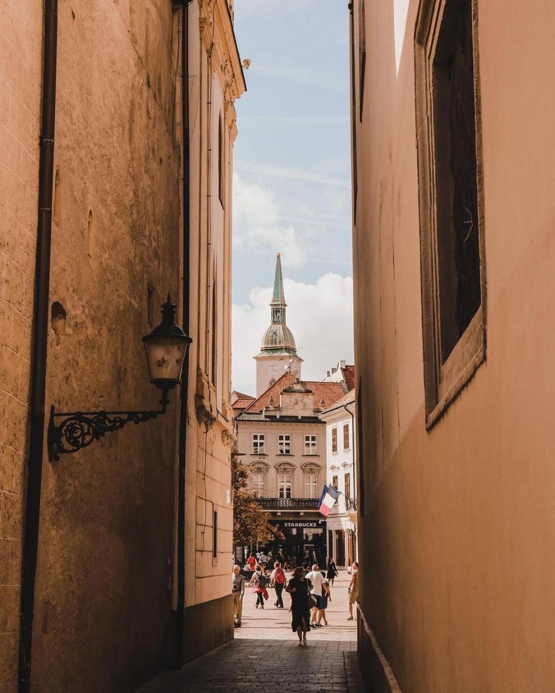 Extralarge Queen Room In The Heart Of Bratislava With Terrace エクステリア 写真